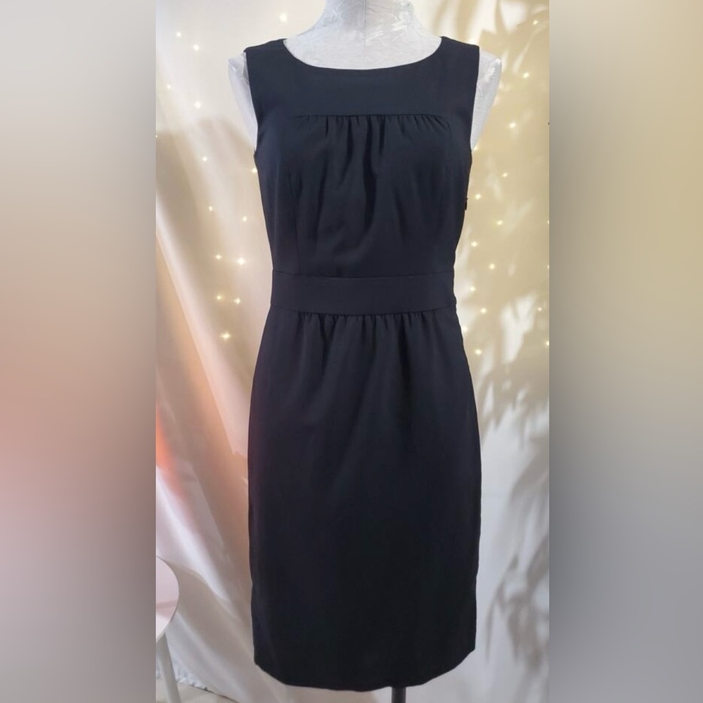 J. Crew Sleeveless Wool Sheath Dress